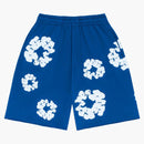 Denim Tears The Cotton Wreath Shorts Royal Blue