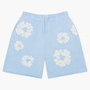 Denim Tears The Cotton Wreath Sweatshorts Powder Blue