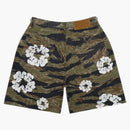 Džínovina slzy Tiger Camo CW Krátký vícebarev