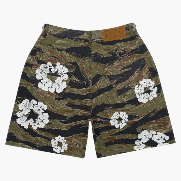 Džínovina slzy Tiger Camo CW Krátký vícebarev