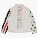 Denim Tears X CPFM 4th of July Denim plans Jacket White