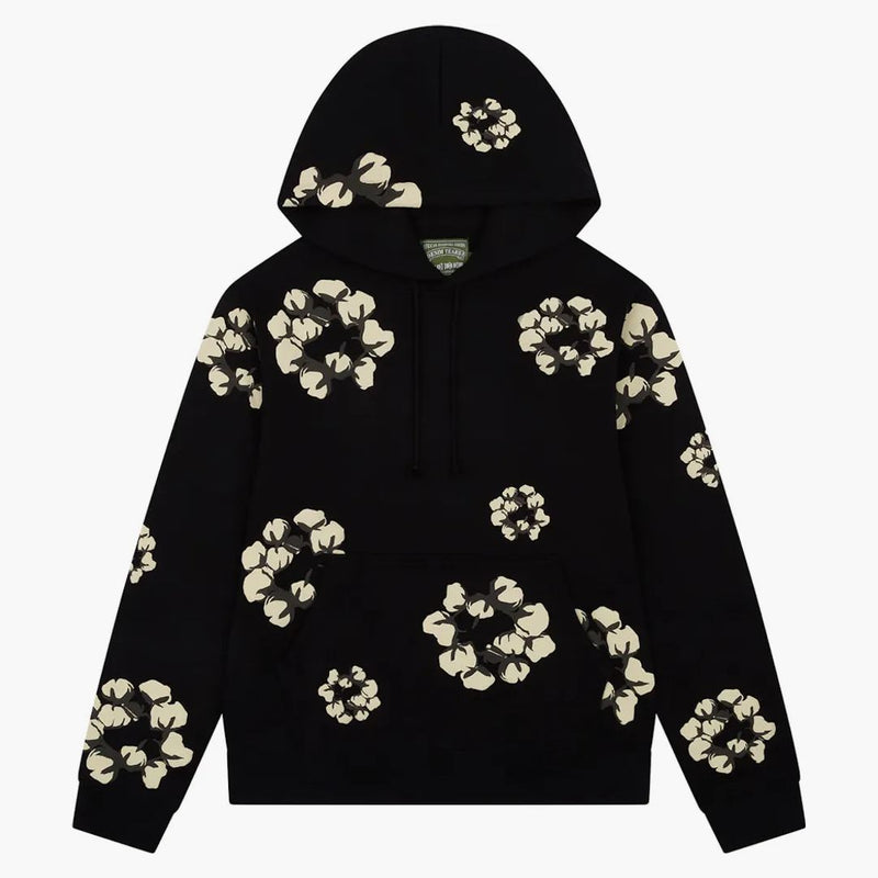 Denim Tears X Cpfm Cactus Tears Wreath Hoodie Black