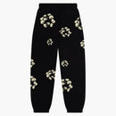 Denim Tears X Cpfm Cactus Tears Wreath Sweatpants Black