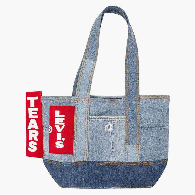Denim tårar x kaktus planerar loppmarknad x levis komplexcon denim dödblå