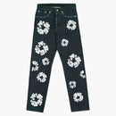 Denim Tears X Levi's 501 Cotton Rhinestone Wreat Jeans RAW
