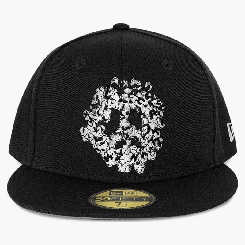 Denim Tears X New Era Peace 59fifty Fitted Hat Black