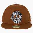 Denim Tears X New Era Peace 59fifty Fitted Has Brown