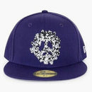 Denim Tears X New Era Peace 59fifty Fitted has Purple