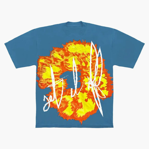 Denim Tears X Offset Set It Off #1 T-shirt Blue