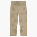 Lágrimas de mezclilla x Stussy Doble S Wreat Chino Pant Caki Brown