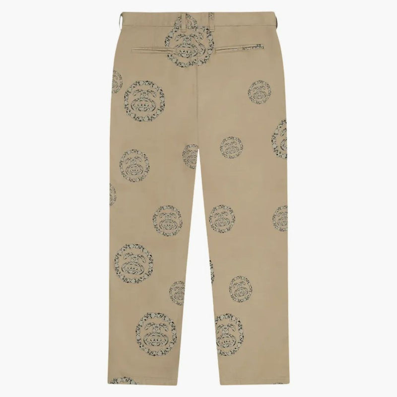 Džínovina slzy x Stussy Double S Wreat Chino Pant Khaki Brown