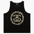 Tambores de mezclilla x Stussy Double S Wreath Gym Tank Negro