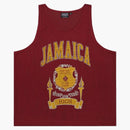Denim Tears X Stussy Jamaica High Gym Tank Red