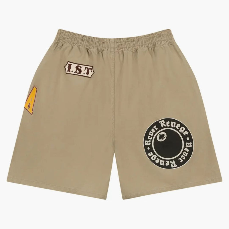 Džínovina slzy x Stussy Jamajka High Khaki krátce hnědá