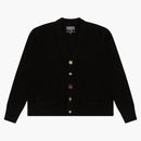 Denim Tears X Stussy Playing Card Suits Cardigan Black