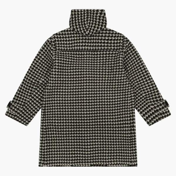 Denim tårar x stussy spade jacquard duffelrock multicolor