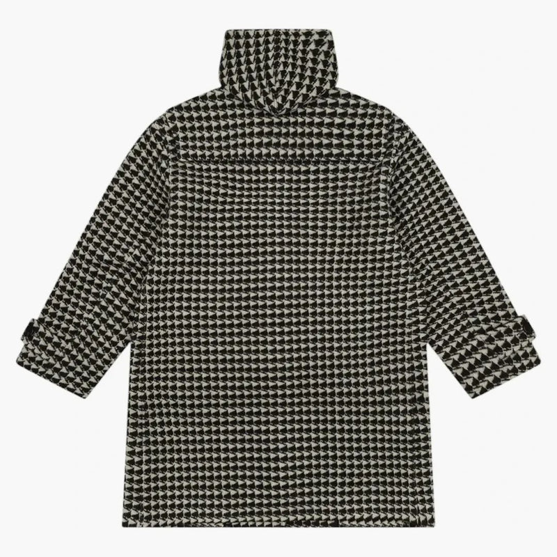 Denim tårar x stussy spade jacquard duffelrock multicolor