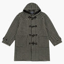 Denim Tears X Stussy Spade Jacquard Duffle Coat Multicolor