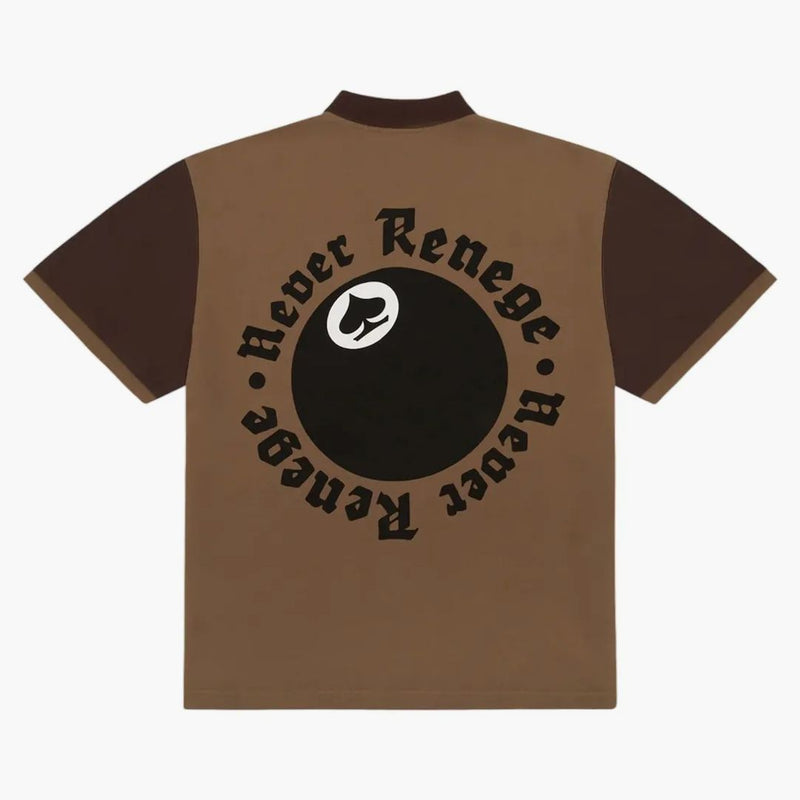 Džínoviny slzy x stopssy Spades Team Polo Brown