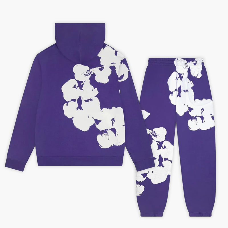Denim Tears Big Cotton Wreath Tracksuit Purple