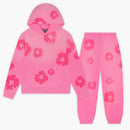 Denim Tears Mono Cotton Wreath Tracksuit Set Pink