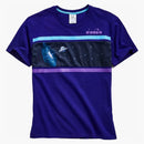 Diadora X Rick and Morty Intergalactic T-Shirt Purple/Blue