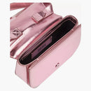 Diesel 1DR Shoulder Bag Mirrored Leather Pink