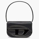 Diesel 1DR Shoulder Bag Nappa Leather Black