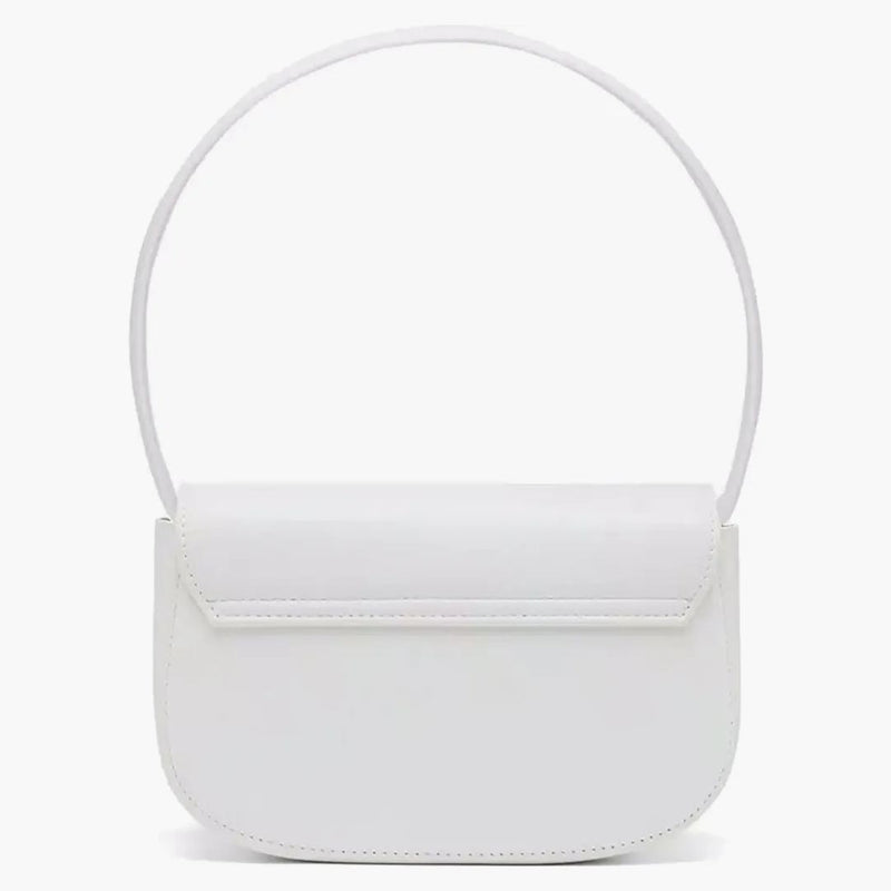 Diesel 1dr Shoulder Bag Nappa Leather White