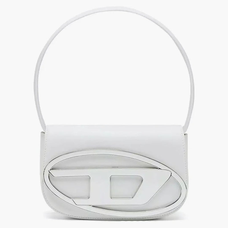 Diesel 1dr Shoulder Bag Nappa Leather White