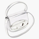 Diesel 1DR XS Mini Bag with Plaque Silver