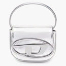 Diesel 1DR XS Mini Bag with Plaque Silver