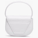 Diesel 1DR XS Mini Bag with Plaque White