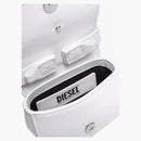 Diesel 1DR XS Mini Bag with Plaque White