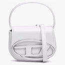 Diesel 1DR XS Mini Bag with Plaque White
