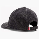 Diesel C-Spalm Baseball Cap in Washed Denim Black