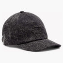 Diesel C-Spalm Baseball Cap in Washed Denim Black