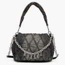 Diesel Charm-d Shoulder Bag M Black