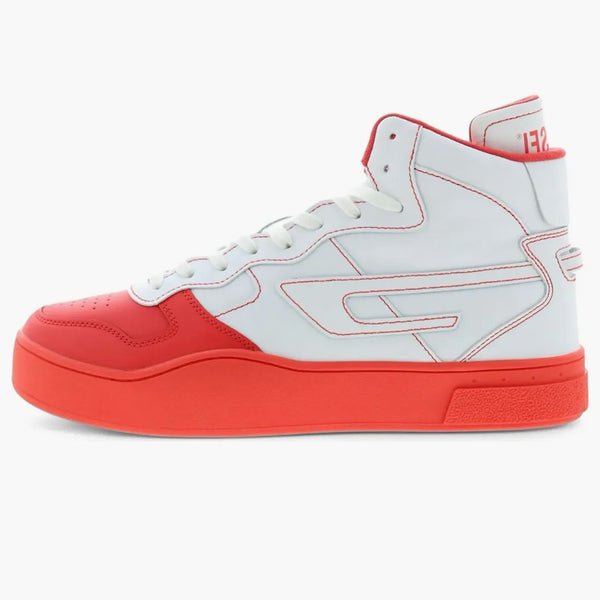 Diesel s-kiyo mid x bianco rosso