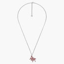 Dior And Shawn Pendant Necklace Red