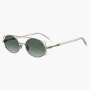 Dior Architectural Sunglasses Gold Green (J5G8Z)