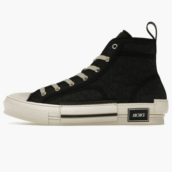 Dior B23 High Czarny ukośny kumo