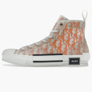 Dior B23 High Orange Oblique Canvas