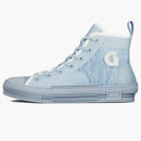 Dior B23 High Top Daniel Arsham Light Blue