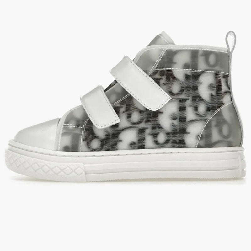 Dior B23 High Alb negru alb oblic (bebeluș)