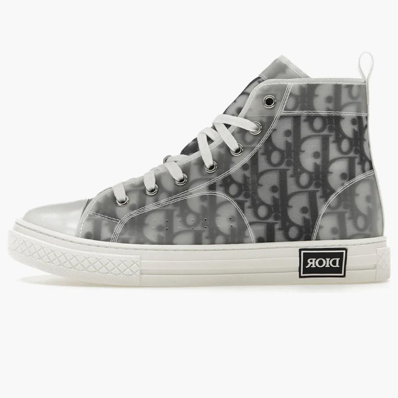 Dior B23 High Bianco Black Dior Oblique (bambini)