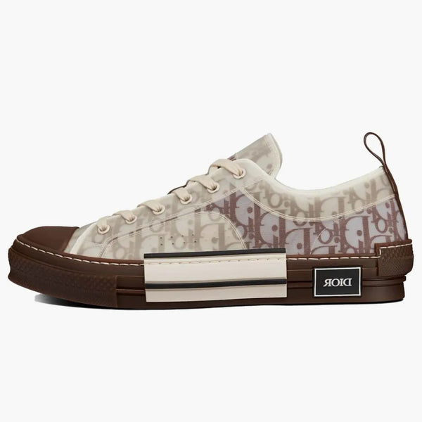 Dior B23 Low Coffee Oblique Canvas