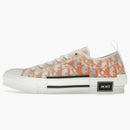 Dior B23 Low Orange Oblique Canvas