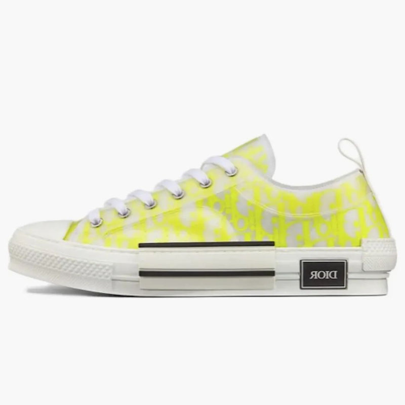 Dior B23 Low White Yellow Oblique