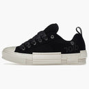 Patinador Dior B23 Low Top Erl Black Cotton Canvas